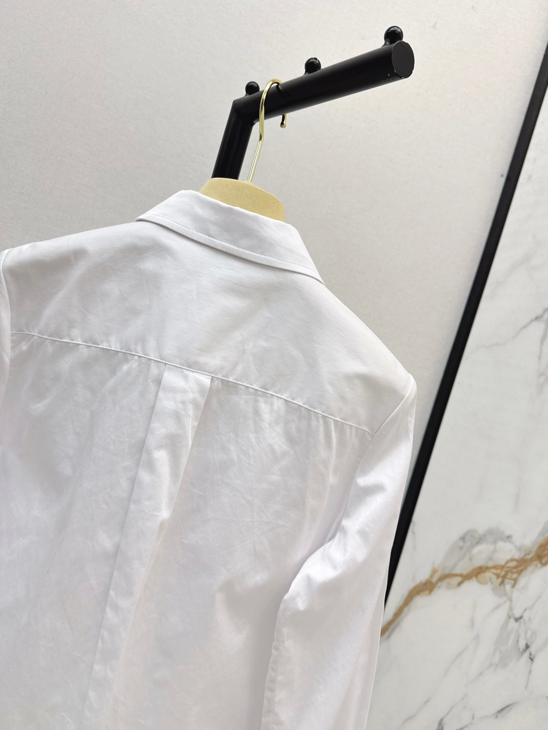 Miu 25fw embroidered shirt