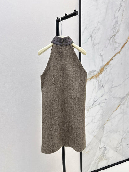 brune 25fw sleeveless dress