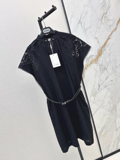 Max 25ss embroidered dress