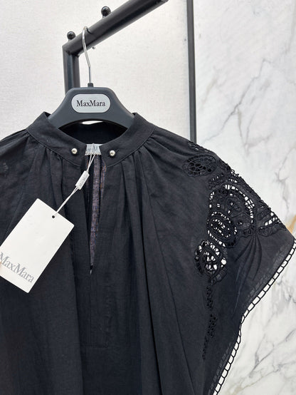 Max 25ss embroidered dress