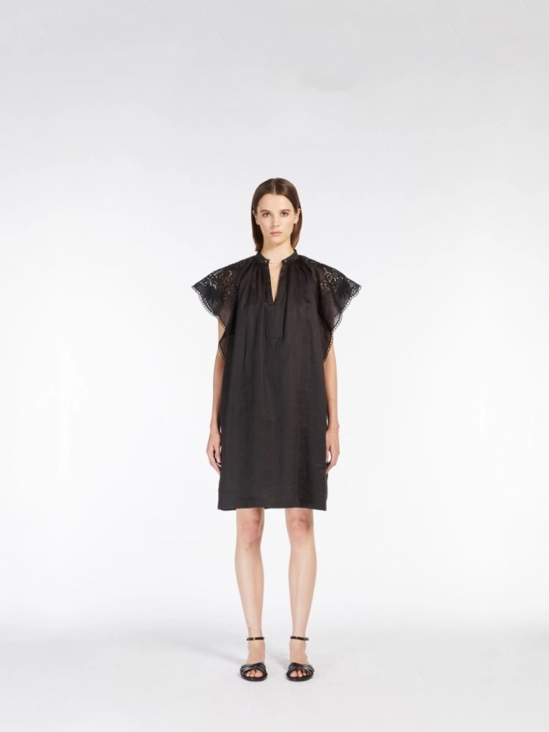 Max 25ss embroidered dress