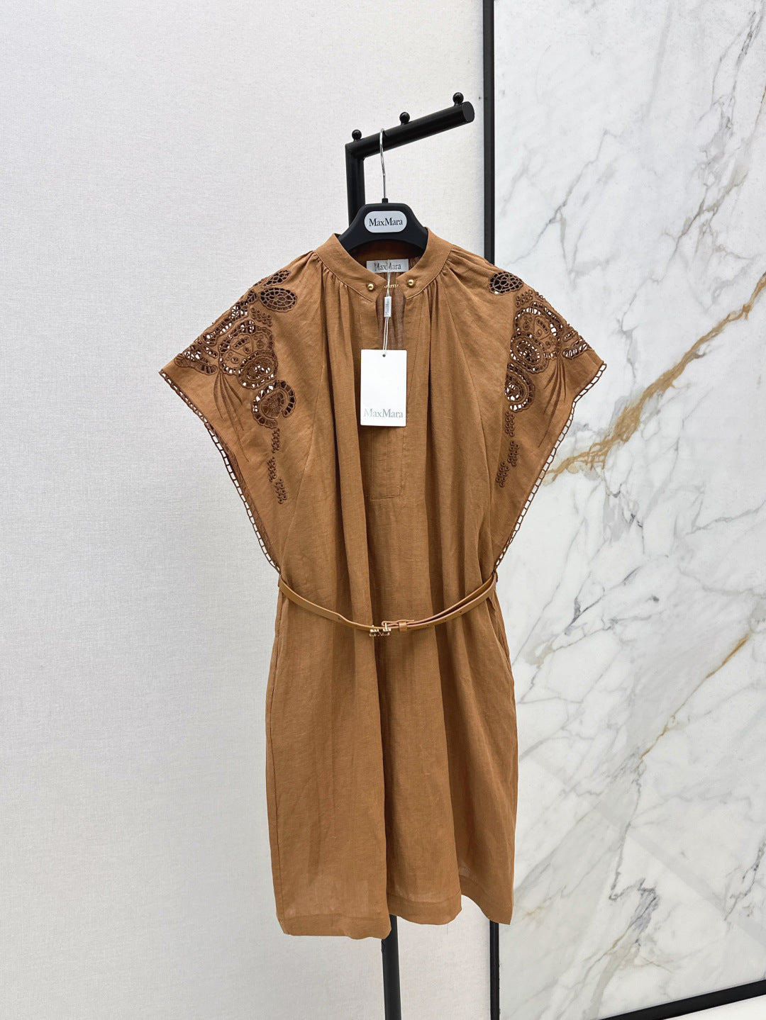 Max 25ss embroidered dress