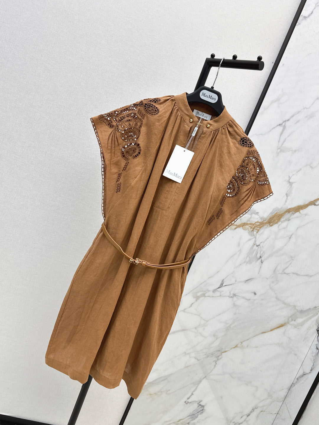 Max 25ss embroidered dress