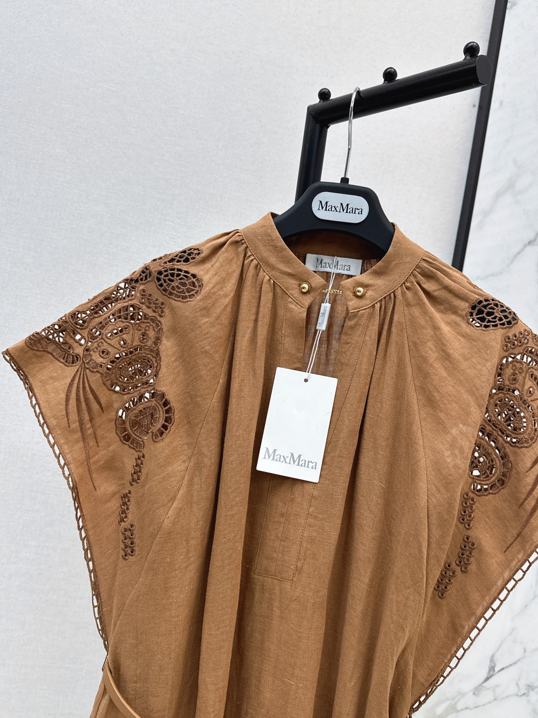 Max 25ss embroidered dress