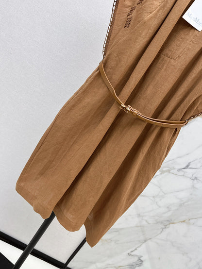 Max 25ss embroidered dress