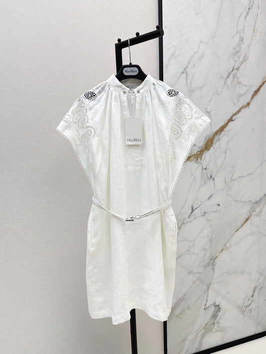 Max 25ss embroidered dress