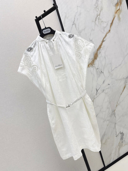 Max 25ss embroidered dress