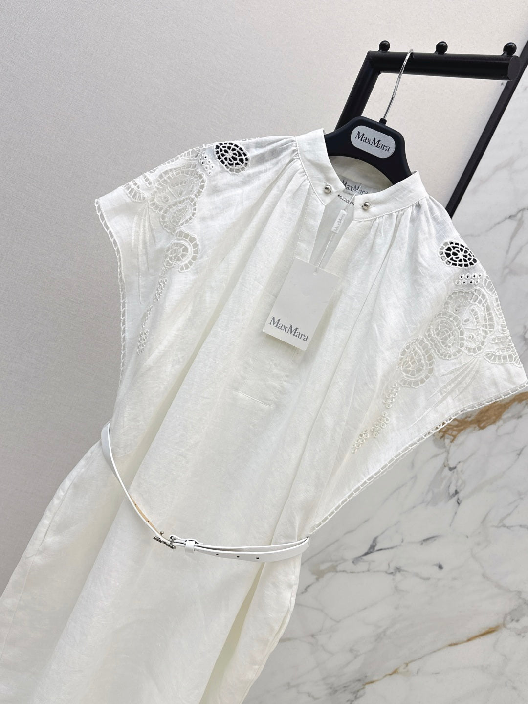 Max 25ss embroidered dress