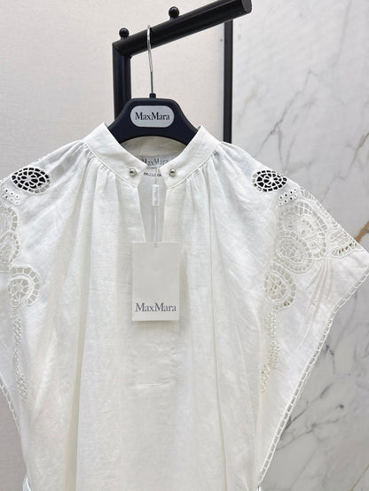 Max 25ss embroidered dress