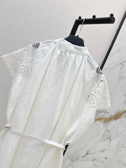 Max 25ss embroidered dress