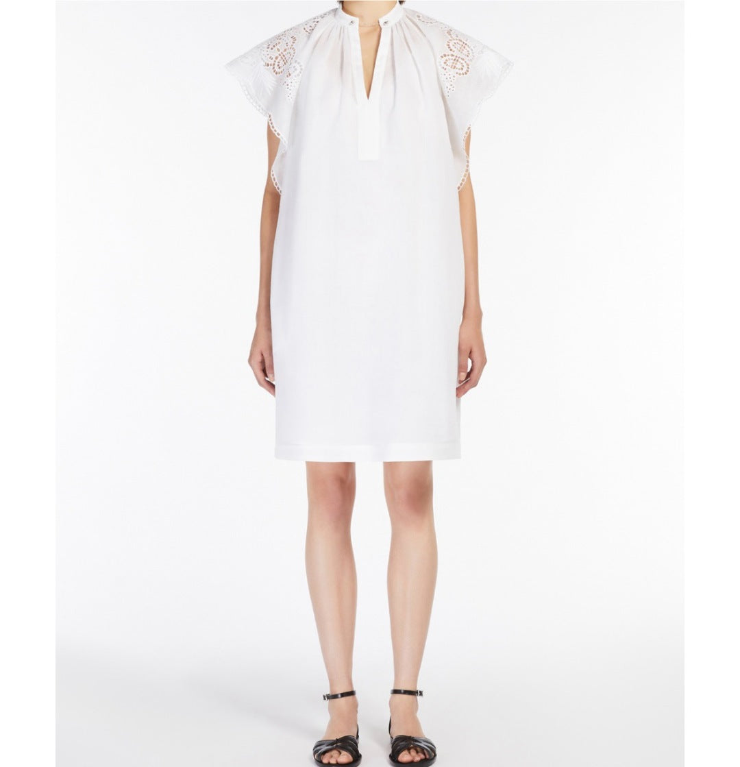 Max 25ss embroidered dress