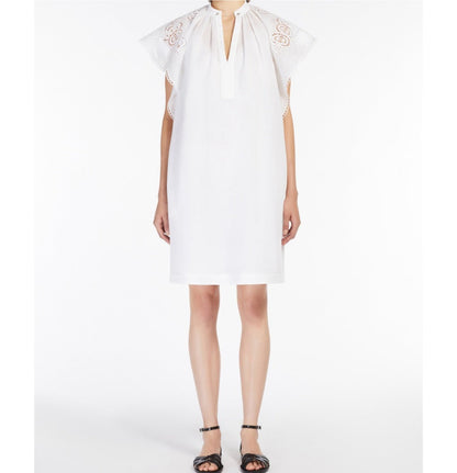 Max 25ss embroidered dress