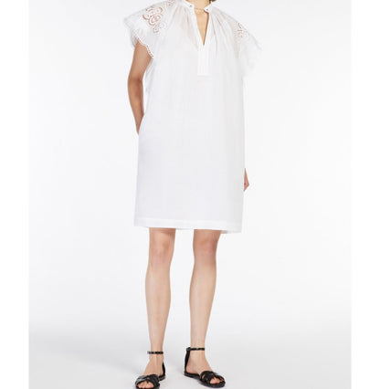 Max 25ss embroidered dress