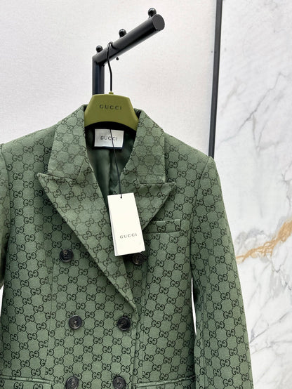 Guc 25fw jacquard blazer