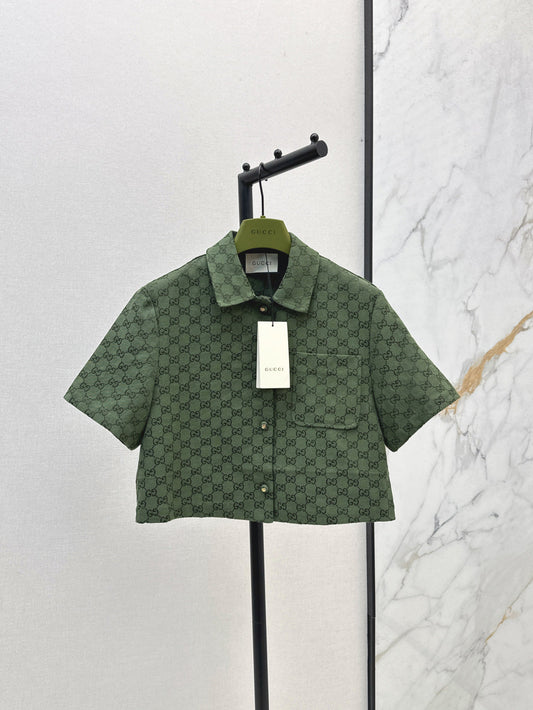 Guc 25fw jacquard shirt