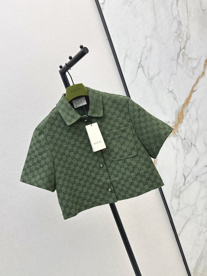 Guc 25fw jacquard shirt