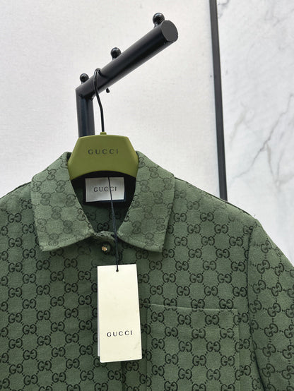 Guc 25fw jacquard shirt