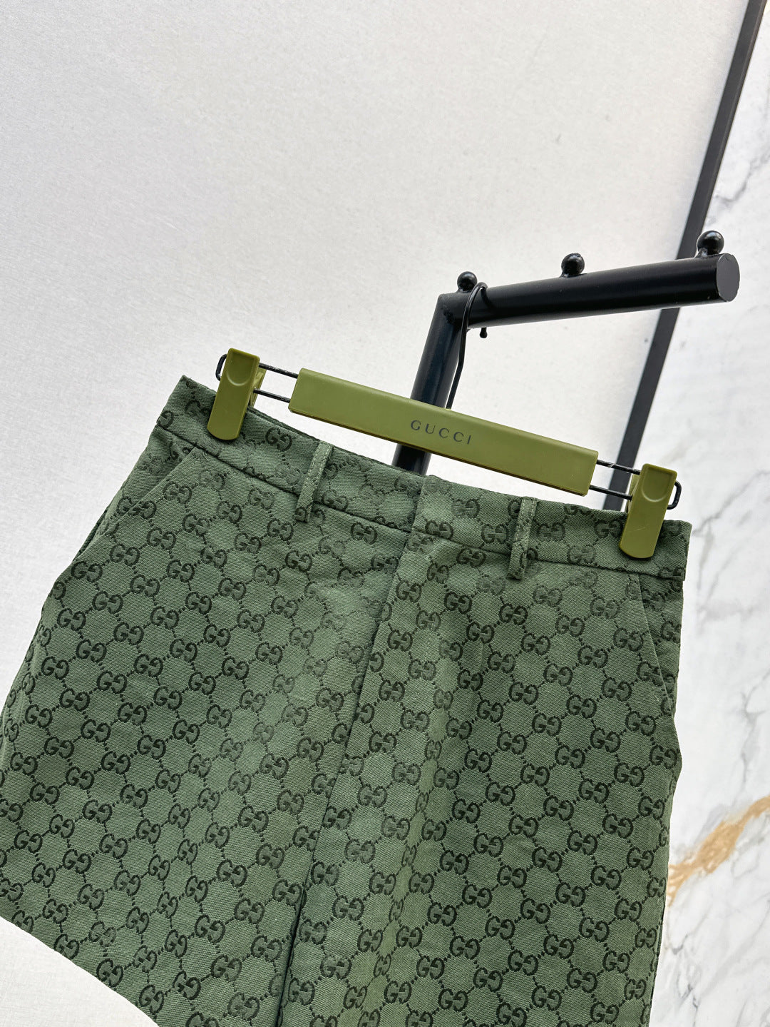 Guc 25fw jacquard short