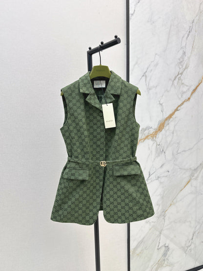Guc 25fw jacquard vest