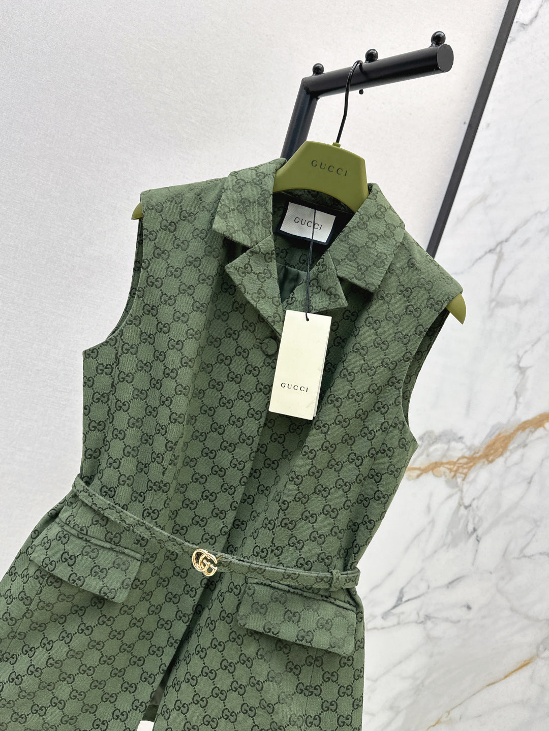 Guc 25fw jacquard vest