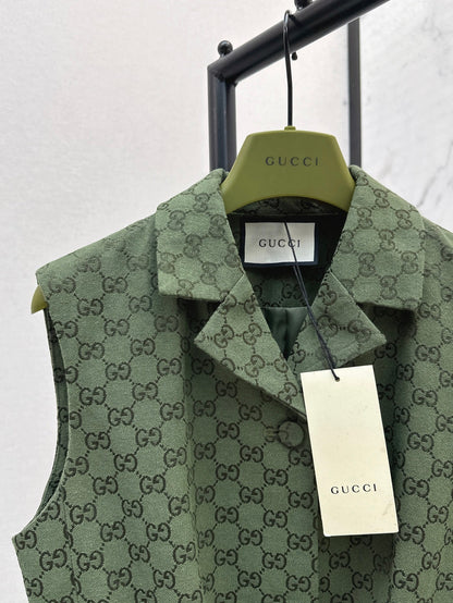 Guc 25fw jacquard vest