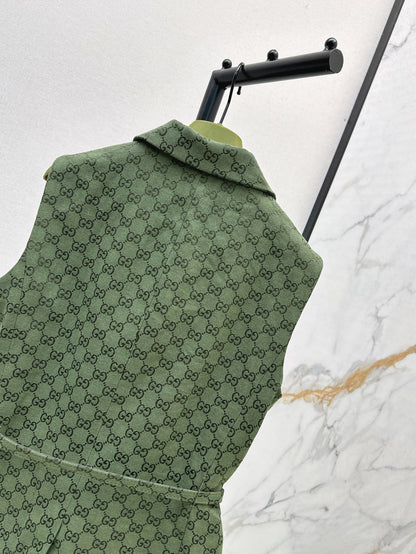 Guc 25fw jacquard vest