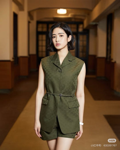 Guc 25fw jacquard vest