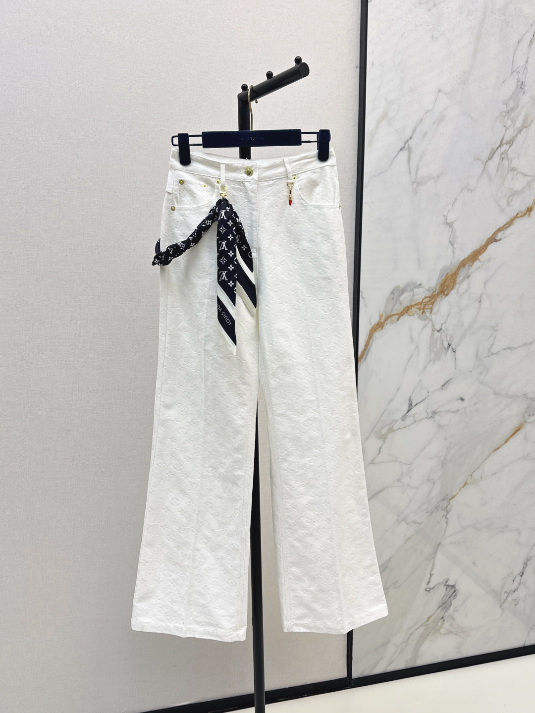 Louis 25fw jacquard jeans