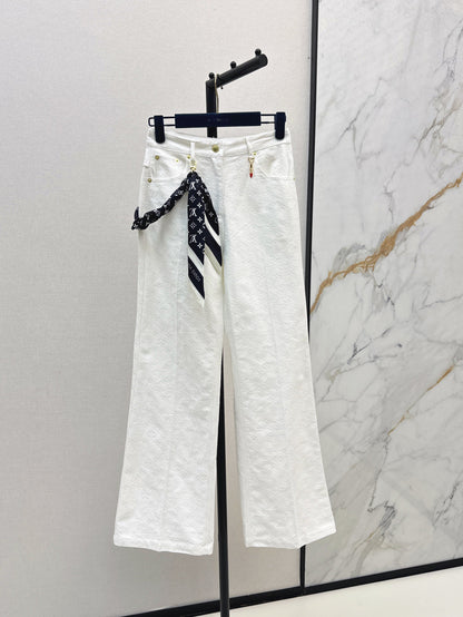 Louis 25fw jacquard jeans