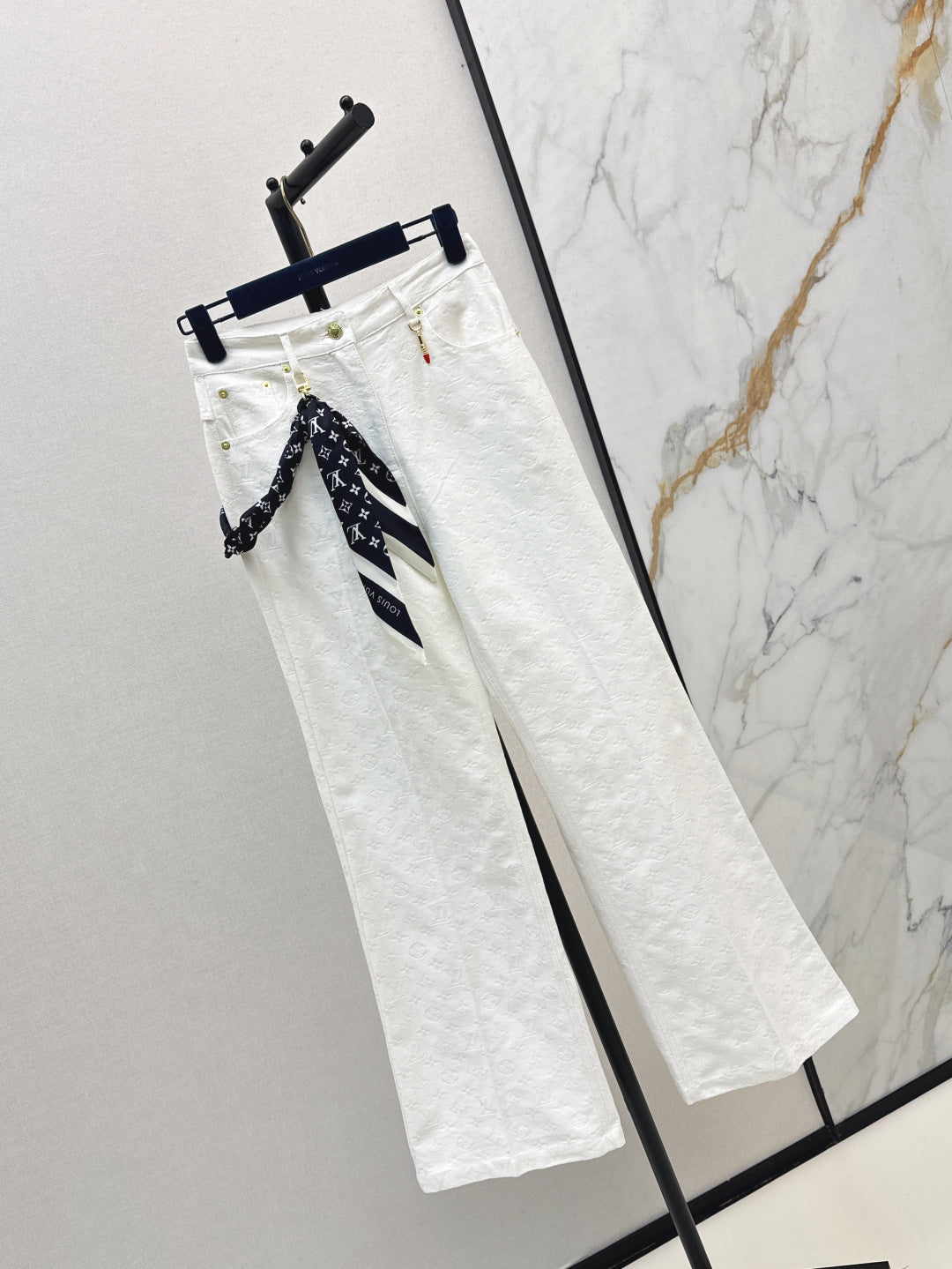 Louis 25fw jacquard jeans