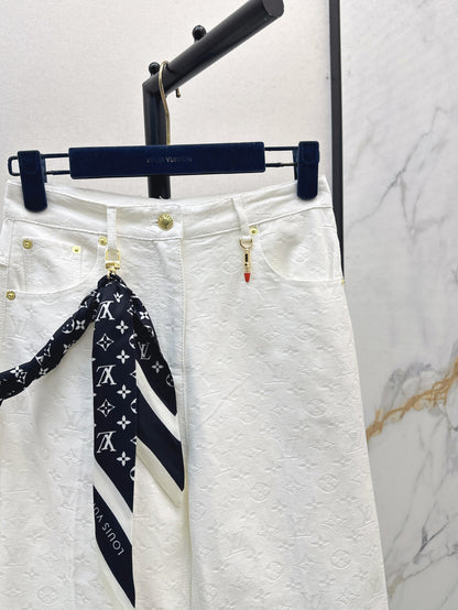 Louis 25fw jacquard jeans