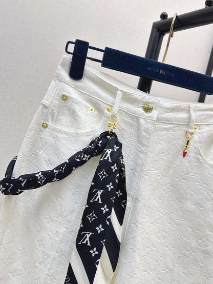 Louis 25fw jacquard jeans
