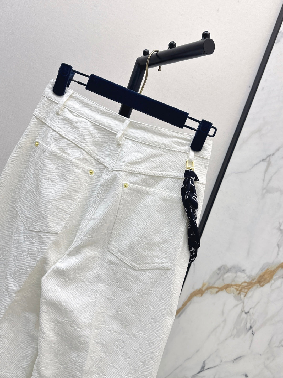 Louis 25fw jacquard jeans