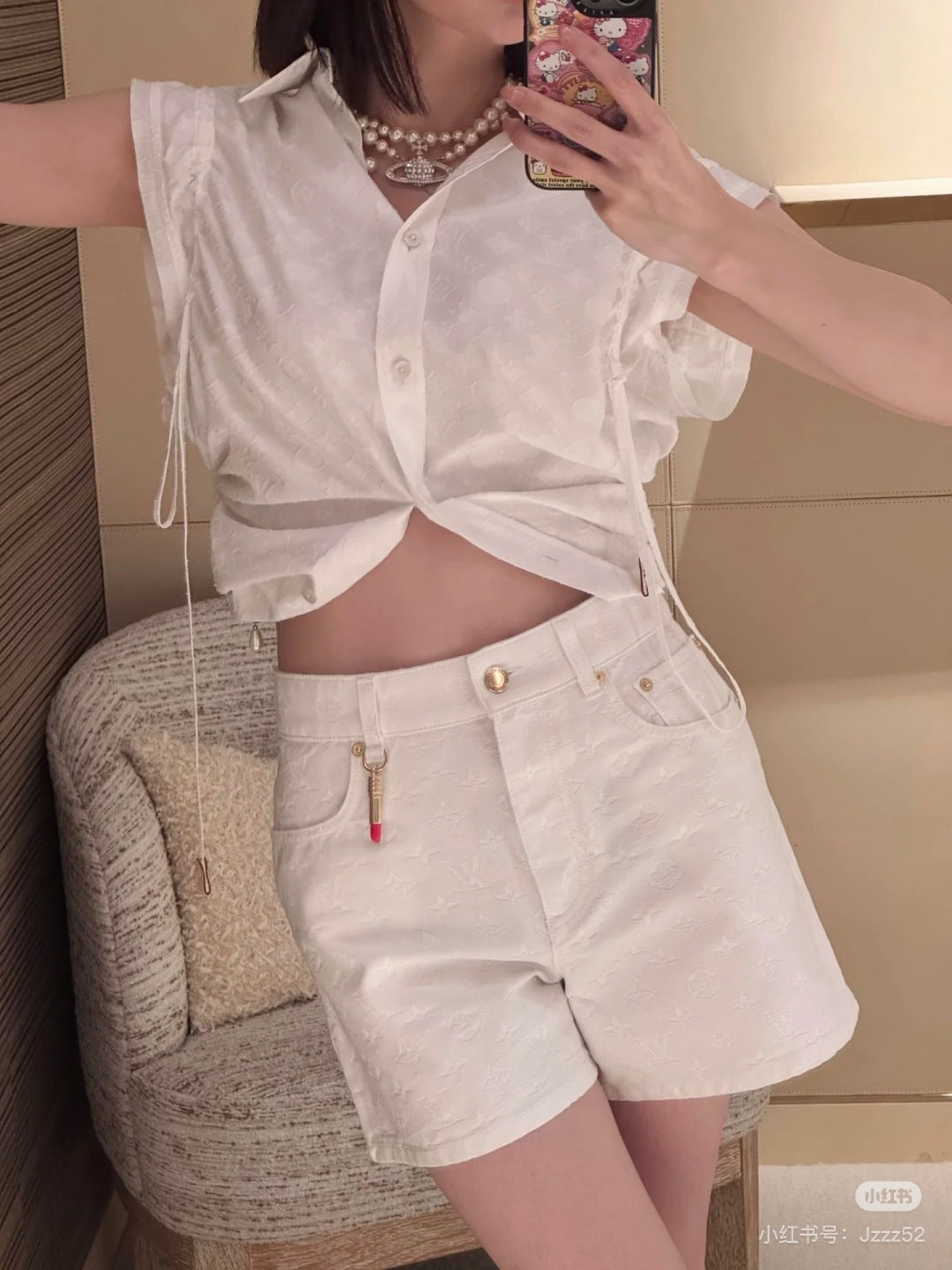 Louis 25fw jacquard short