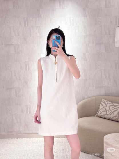 Louis 25fw jacquard dress