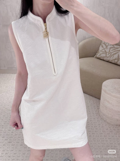 Louis 25fw jacquard dress