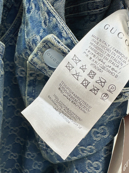 Guc 25fw jacquard jeans