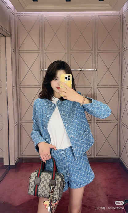 Guc 25fw jacquard jacket