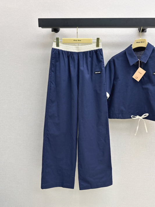 Miu 25ss drawstring suit