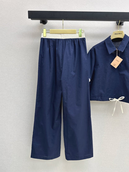 Miu 25ss drawstring suit