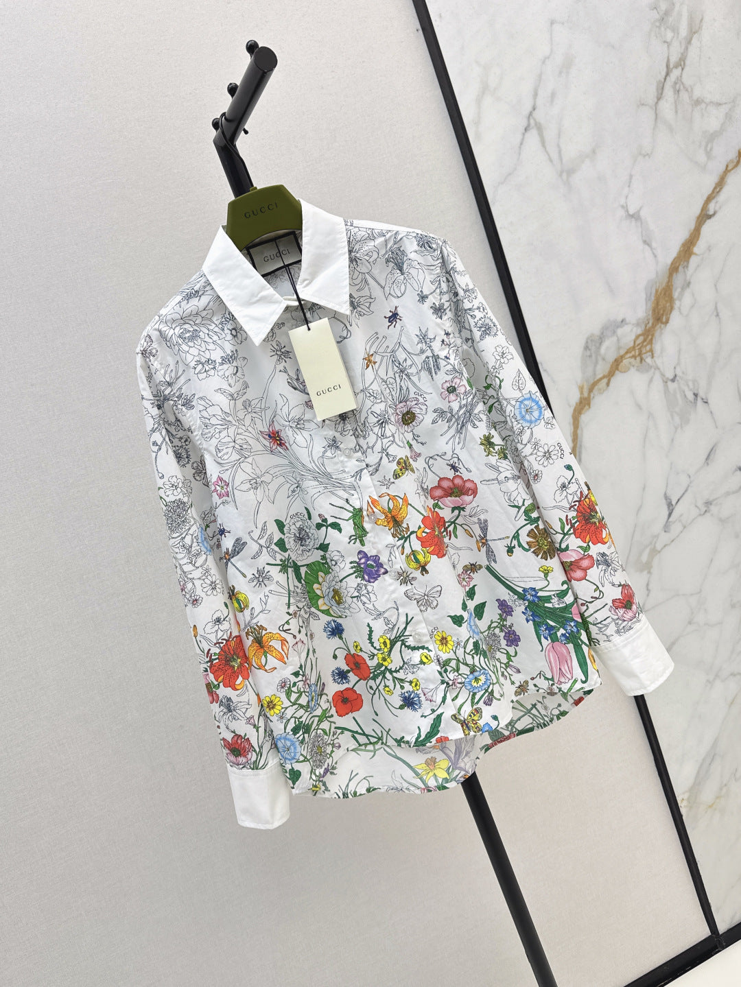Guc 25ss printed shirt