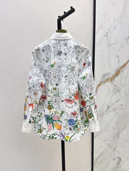 Guc 25ss printed shirt