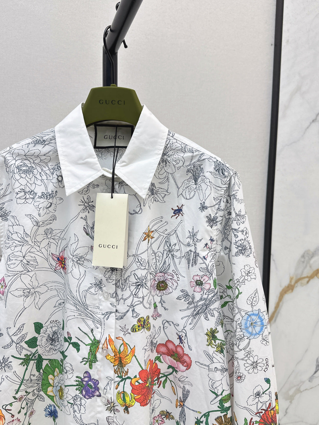 Guc 25ss printed shirt