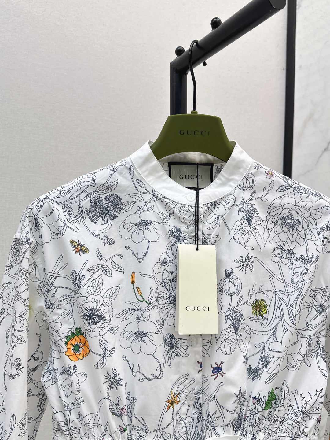 Guc 25ss printed dress