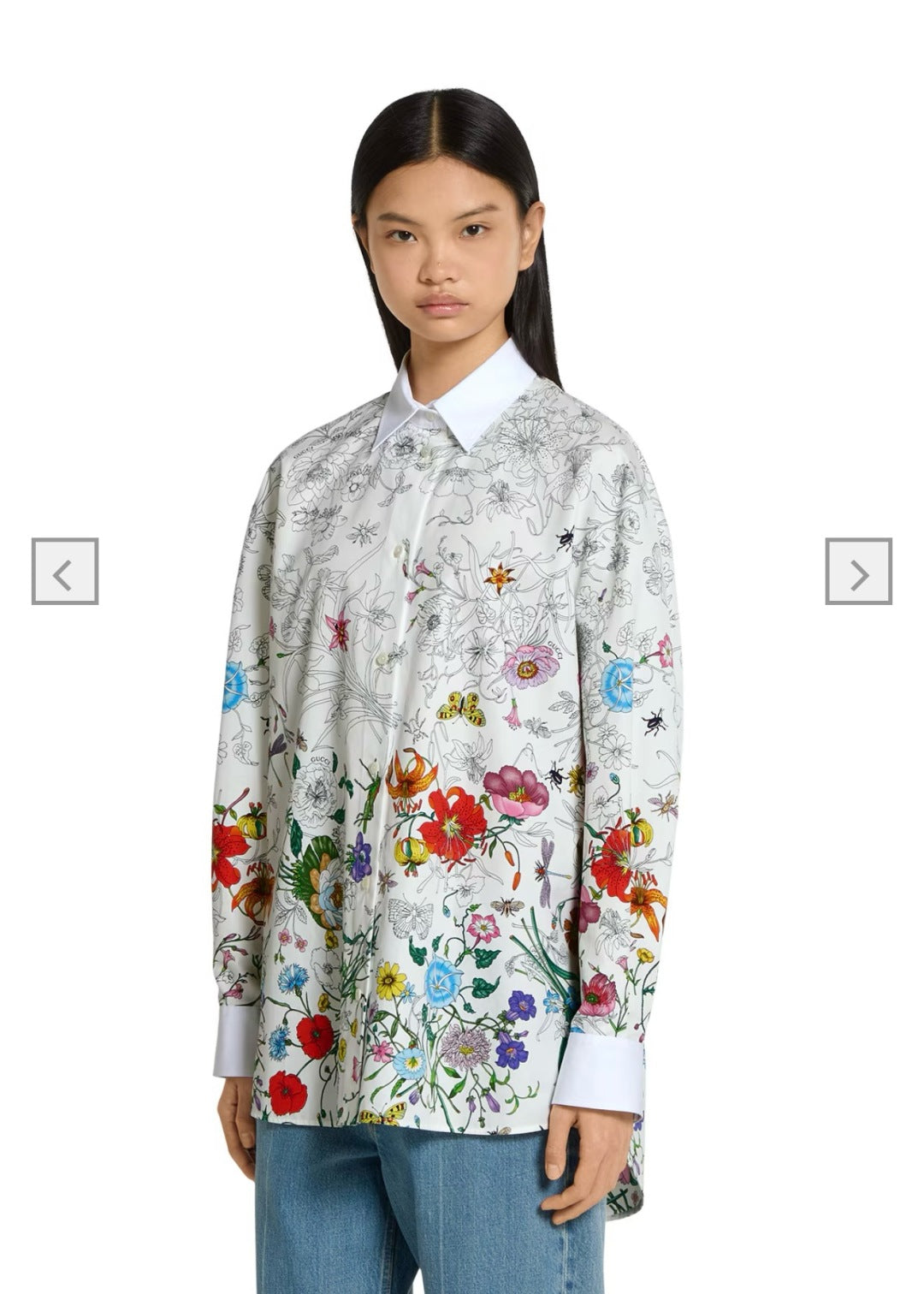 Guc 25ss printed shirt