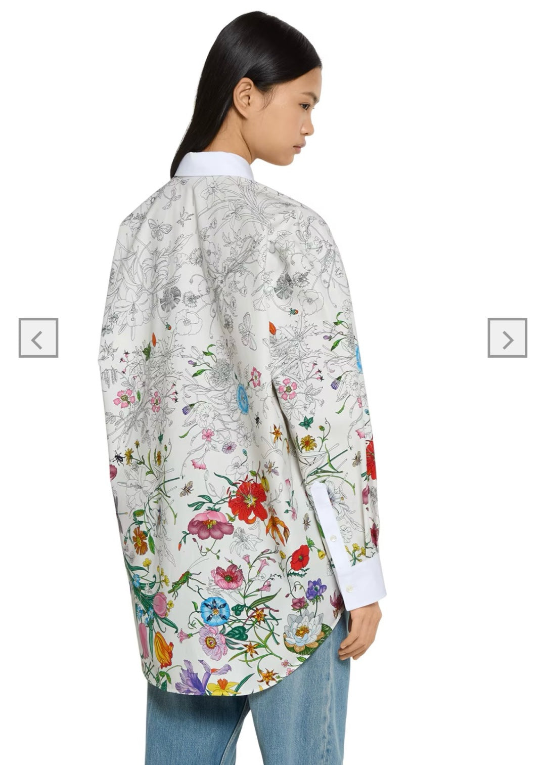 Guc 25ss printed shirt
