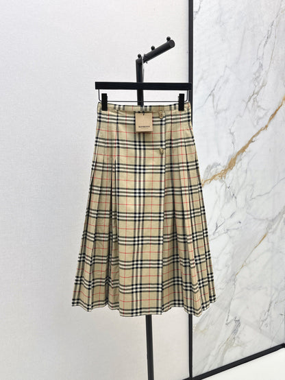 Bur 25fw printed skirt