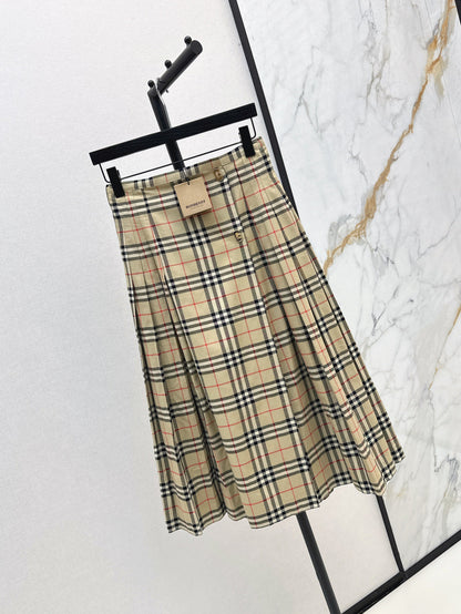 Bur 25fw printed skirt