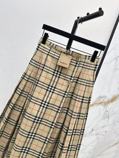 Bur 25fw printed skirt