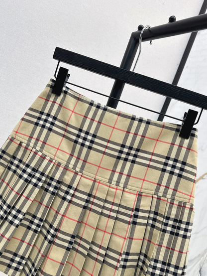 Bur 25fw printed skirt